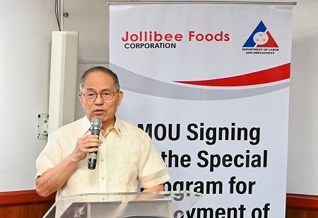 DOLE and Jollibee Team Up to Employ 900 Underprivileged Filipino Youth
