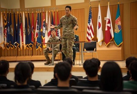 Youngbuk Students Visit Camp Humphreys for Inside Look at U.S.-ROK NCO Training