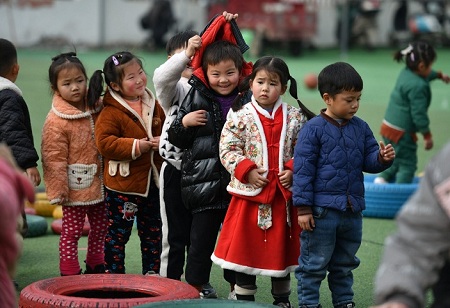 China considers legislation to provide accessible, high-quality pre-school education