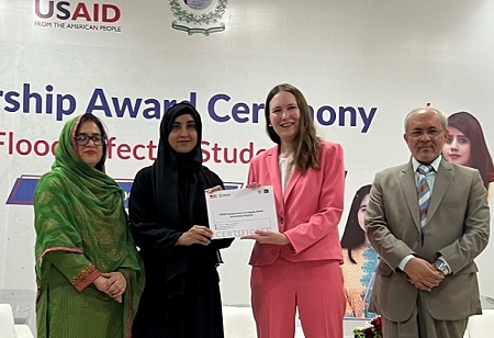 The United States of America provides prestigious scholarships to 40 Pakistani students